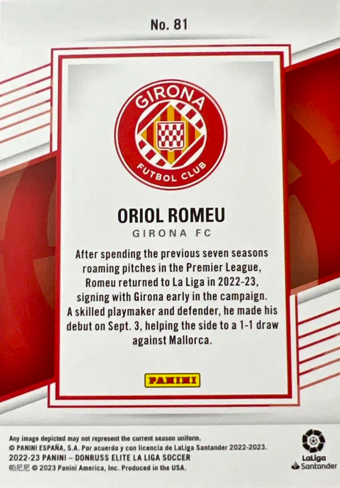 Oriol Romeu - Donruss Elite LaLiga 22/23
