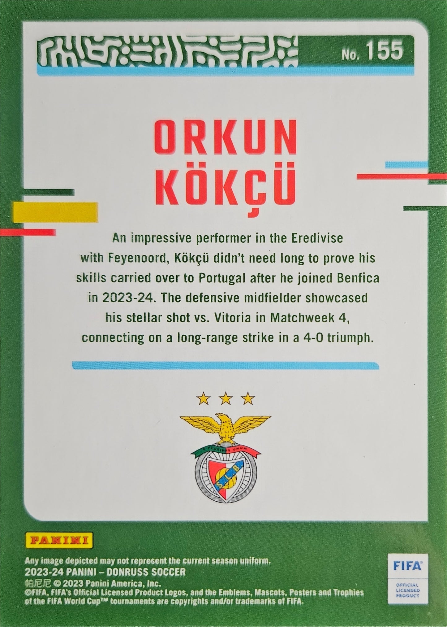 Orkun Kökçü - Optic - Donruss 23/24
