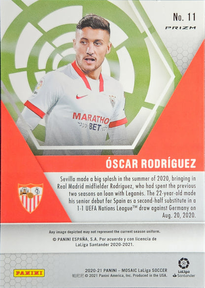 Óscar Rodríguez - Refractor - Mosaic LaLiga 20/21