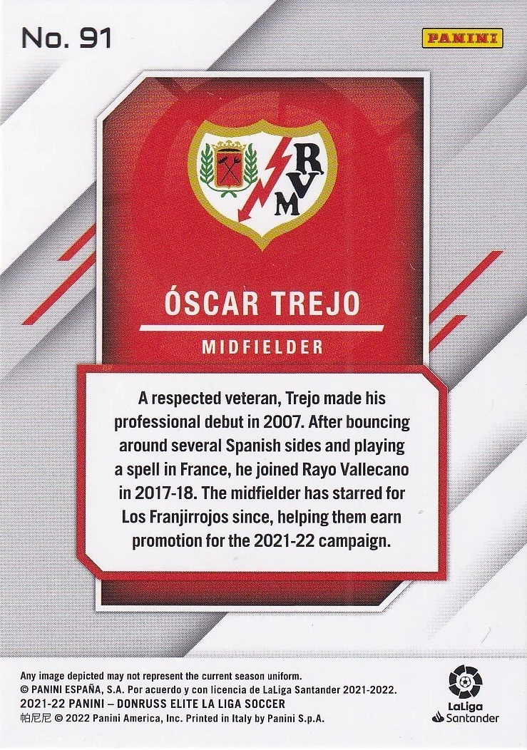 Óscar Trejo (RC) - Donruss Elite LaLiga 21/22