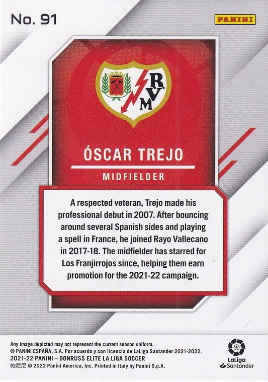 Óscar Trejo (RC) - Donruss Elite LaLiga 21/22