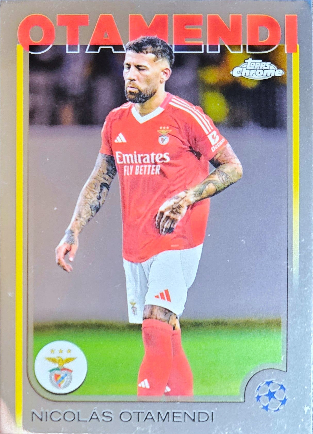 Otamendi - Topps Chrome UEFA Club Competitions 24/25