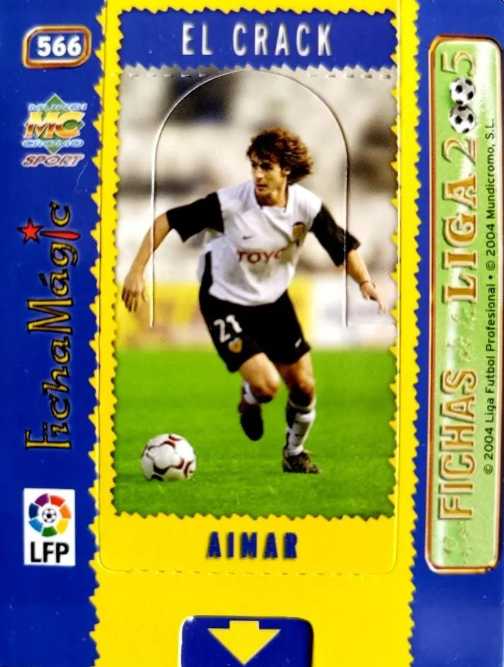 Pablo Aimar - Ficha Magic - Las Fichas de la Liga 2005