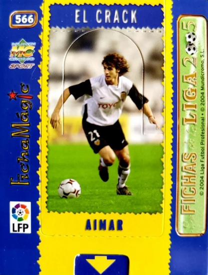 Pablo Aimar - Ficha Magic - Las Fichas de la Liga 2005