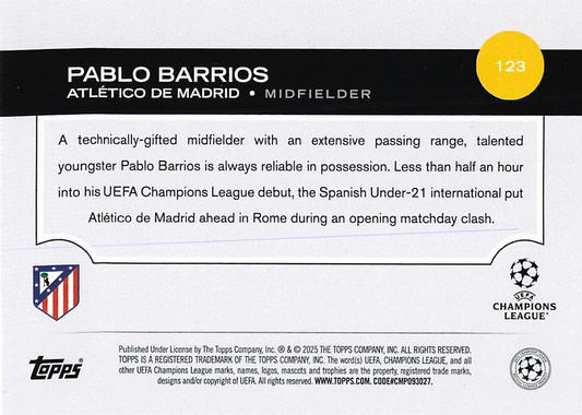 Pablo Barrios - UEFA Club Competitions 24/25