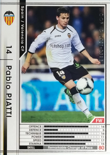 Pablo Piatti - Intercontinental Clubs - WCCF 11/12