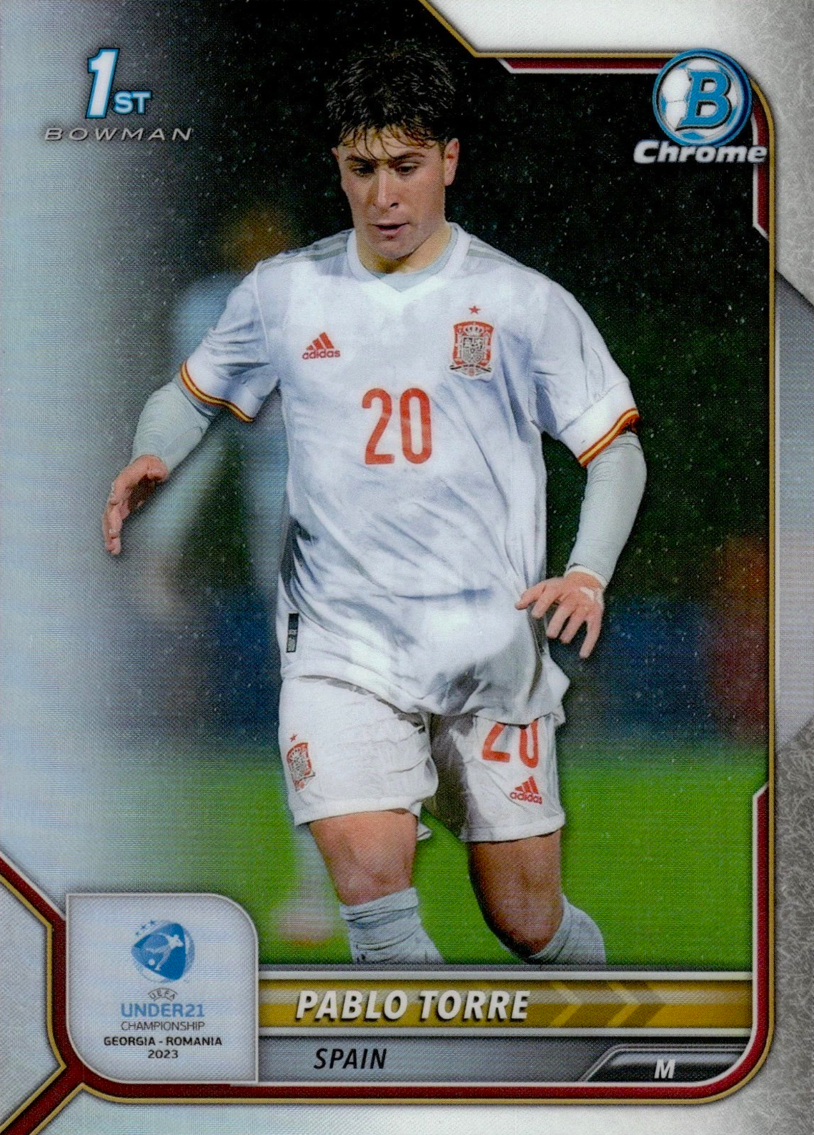 Pablo Torre - 1st Bowman - Bowman Chrome UEFA Under 21 Championship Georgia y Romania 2023