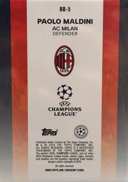 Paolo Maldini - Best of the best - UEFA Club Competitions 25/26