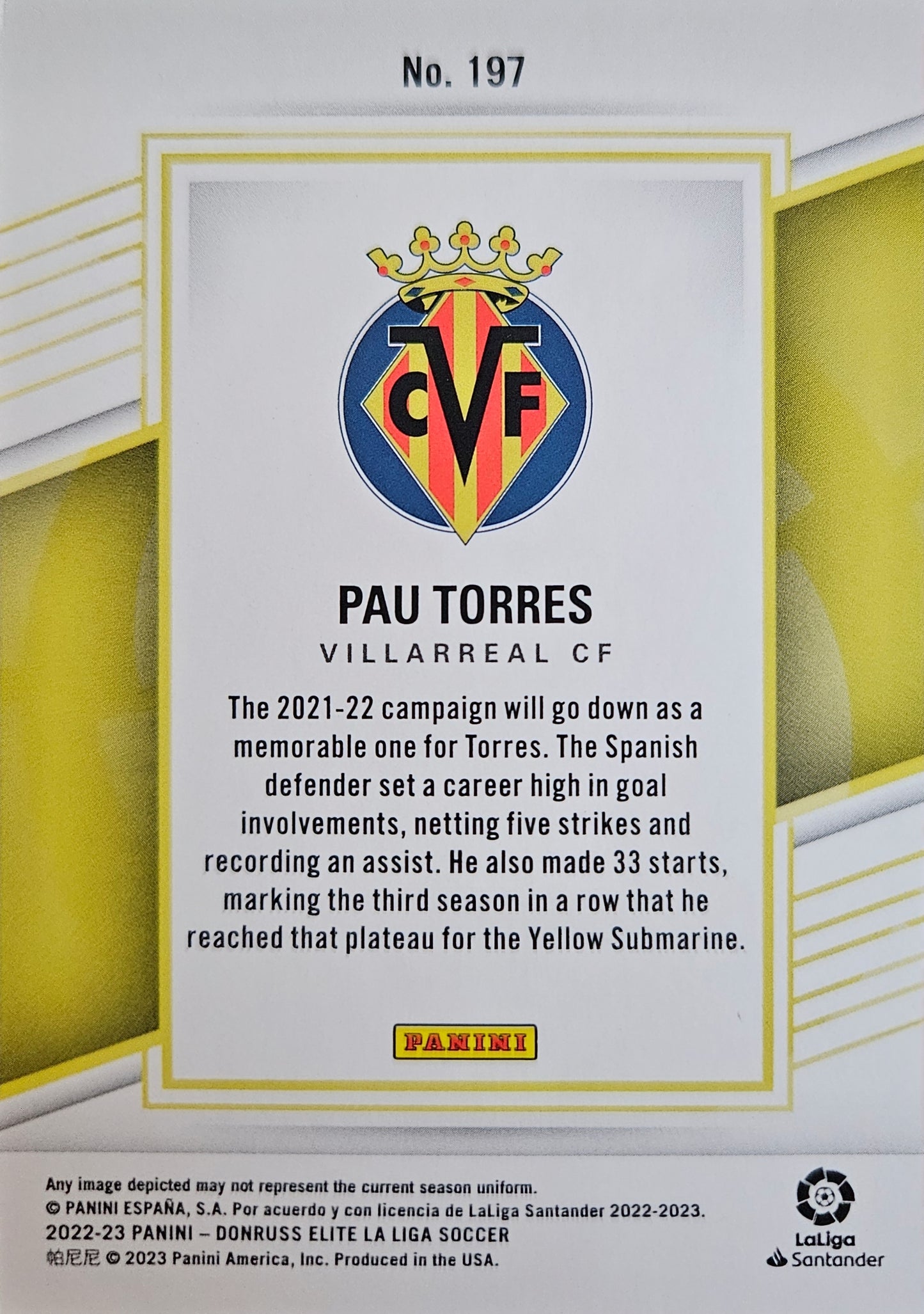 Pau Torres - Donruss Elite LaLiga 22/23