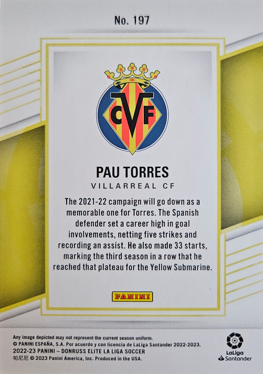 Pau Torres - Donruss Elite LaLiga 22/23