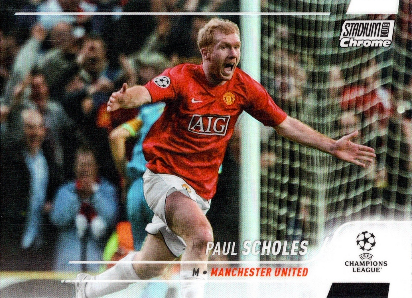 Paul Scholes - Stadium Club Chrome UEFA Champions League 21/22