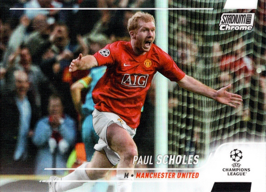 Paul Scholes - Stadium Club Chrome UEFA Champions League 21/22