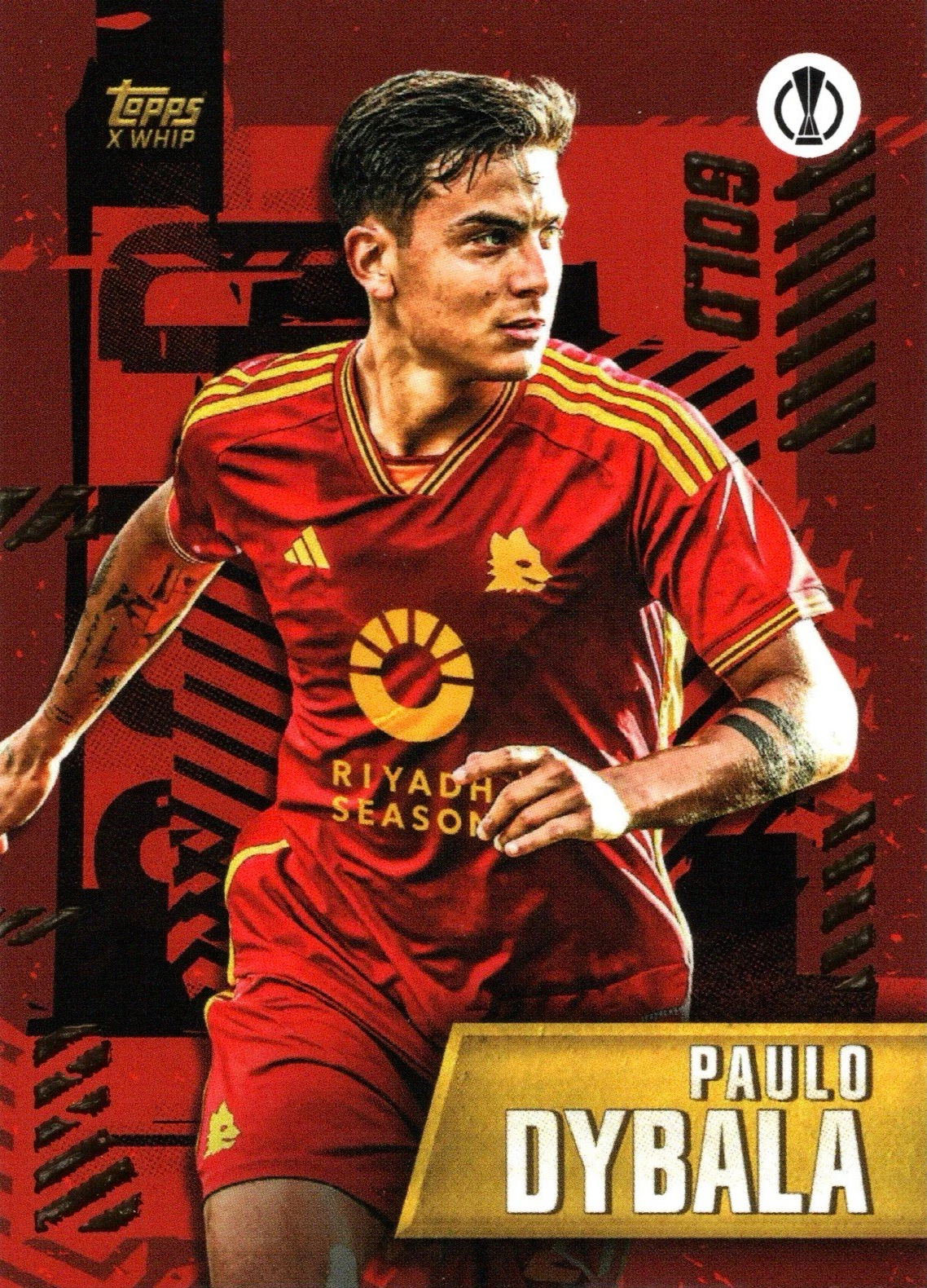 Paulo Dybala - Gold - Topps Gold UEFA Club Competitions 23/24