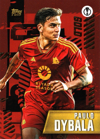 Paulo Dybala - Gold - Topps Gold UEFA Club Competitions 23/24