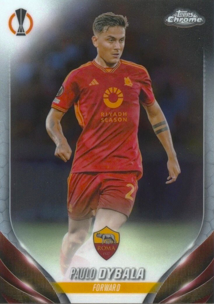 Paulo Dybala - Topps Chrome UEFA Club Competitions 23/24