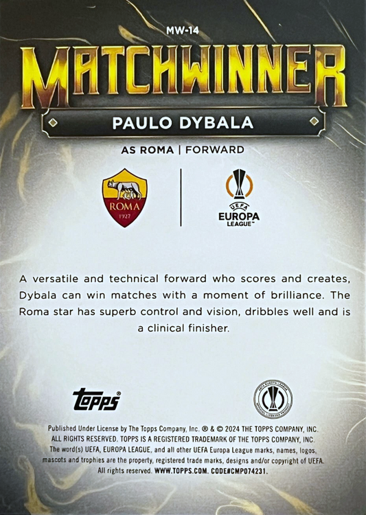Paulo Dybala - Matchwinner - SuperStars UEFA Club Competitions 23/24