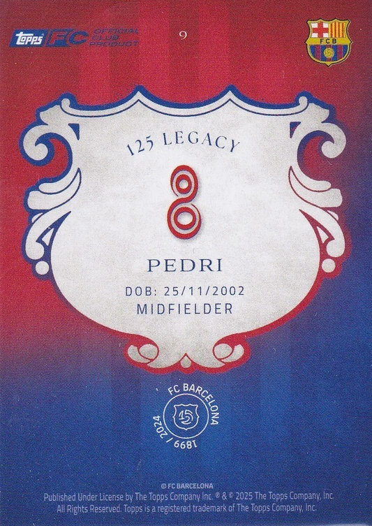 Pedri - 125 aniversario Barcelona