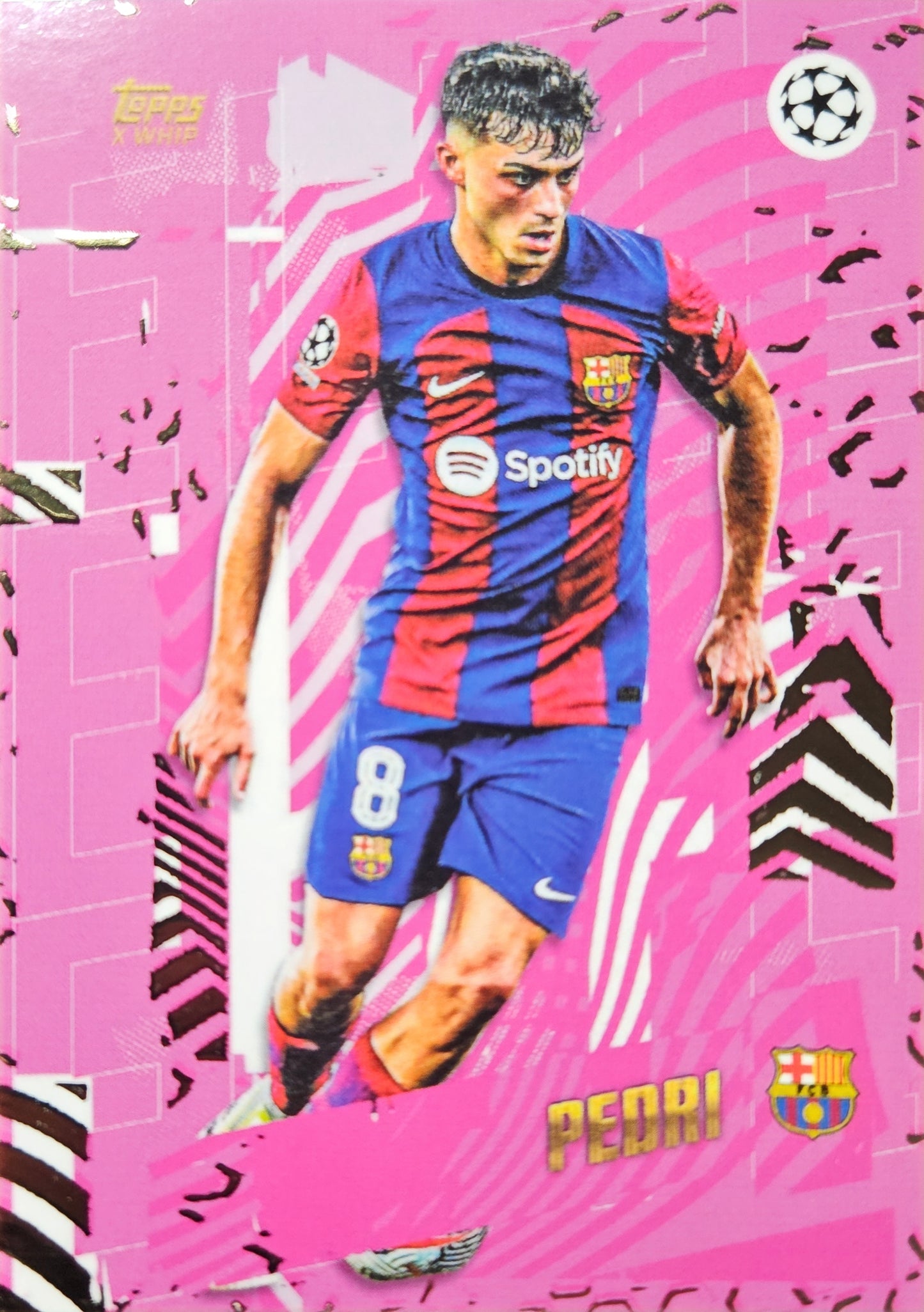 Pedri - Elite - Topps Gold 23/24