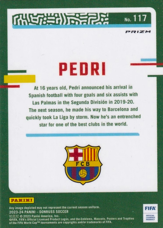 Pedri - Optic - Donruss Soccer 23/24