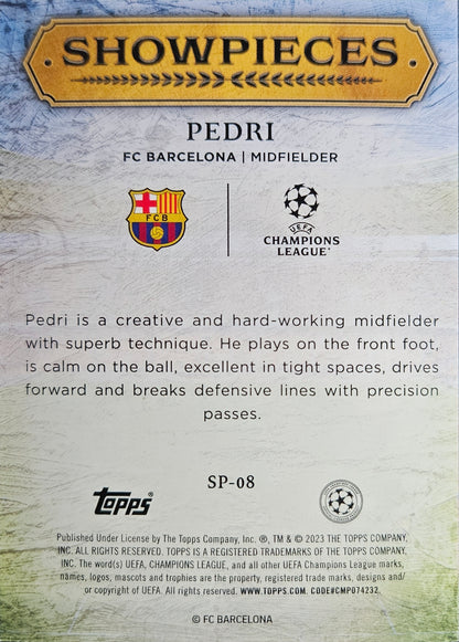 Pedri - Showpieces - SuperStars UEFA Club Competitions 23/24