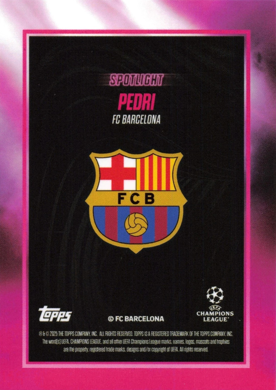 Pedri - Spotlight - Showtime UEFA Club Competitions 24/25