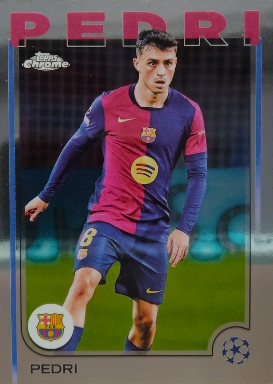 Pedri - Topps Chrome UEFA Club Competitions 24/25