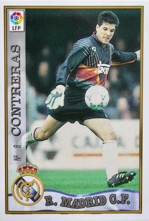 Pedro Contreras - Las Fichas de la Liga 97/98