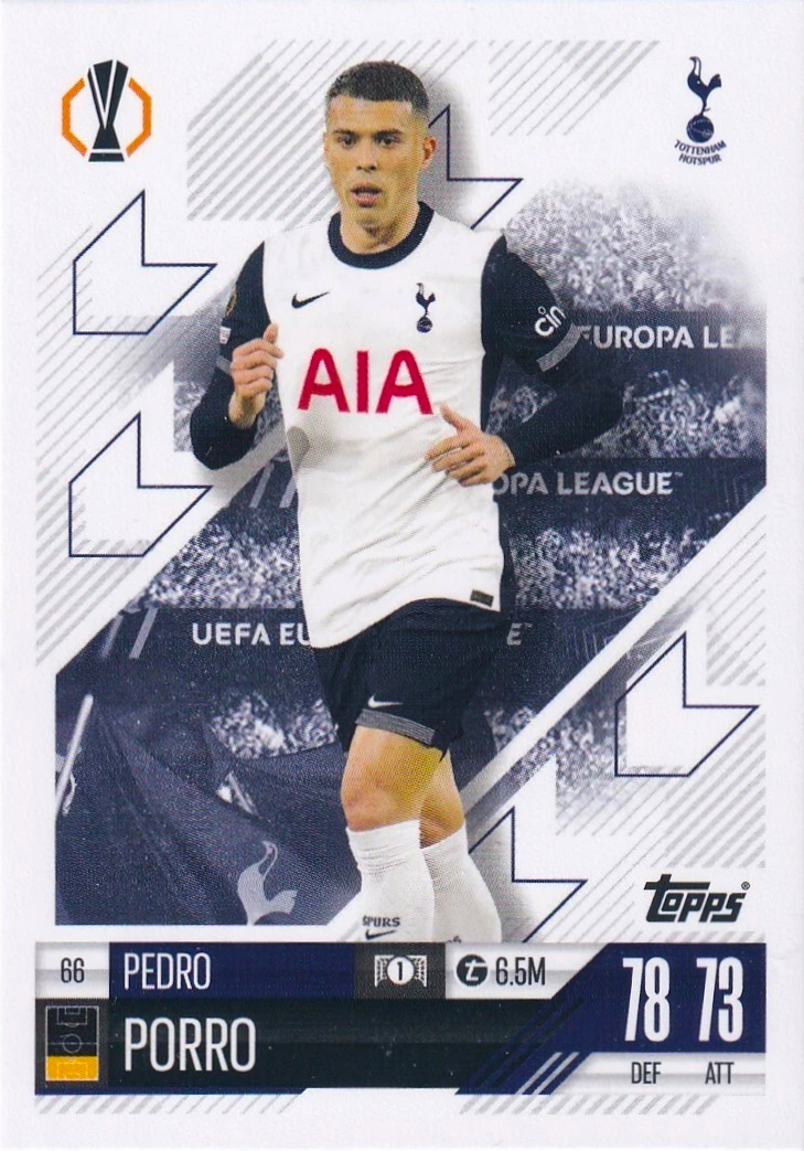 Pedro Porro - Match Attax UEFA Club Competitions 24/25
