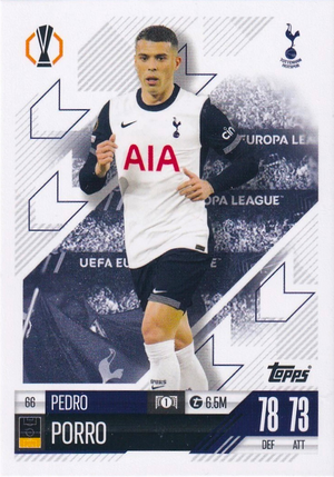 Pedro Porro - Match Attax UEFA Club Competitions 24/25