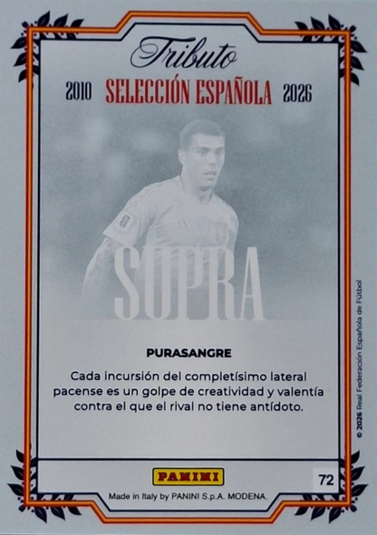 Pedro Porro - Supra - Tributo "Vamos Campeones" Selección Española 2010-2026