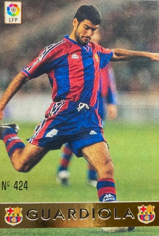 Pep Guardiola - El mejor 1996/97 - Las Fichas de la Liga 97/98