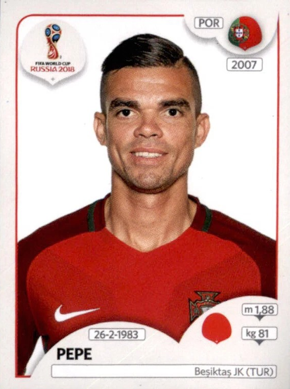 Pepe - FIFA World Cup Russia 2018