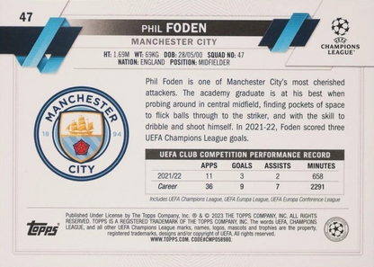 Phil Foden - Carnaval - UEFA Club Competitions 22/23