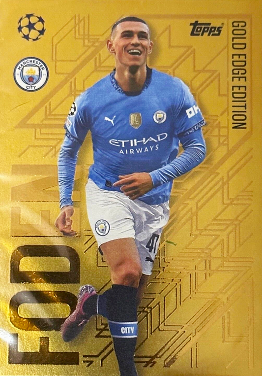 Phil Foden - Golden Edge Edition - Match Attax UEFA Club Competitions 24/25