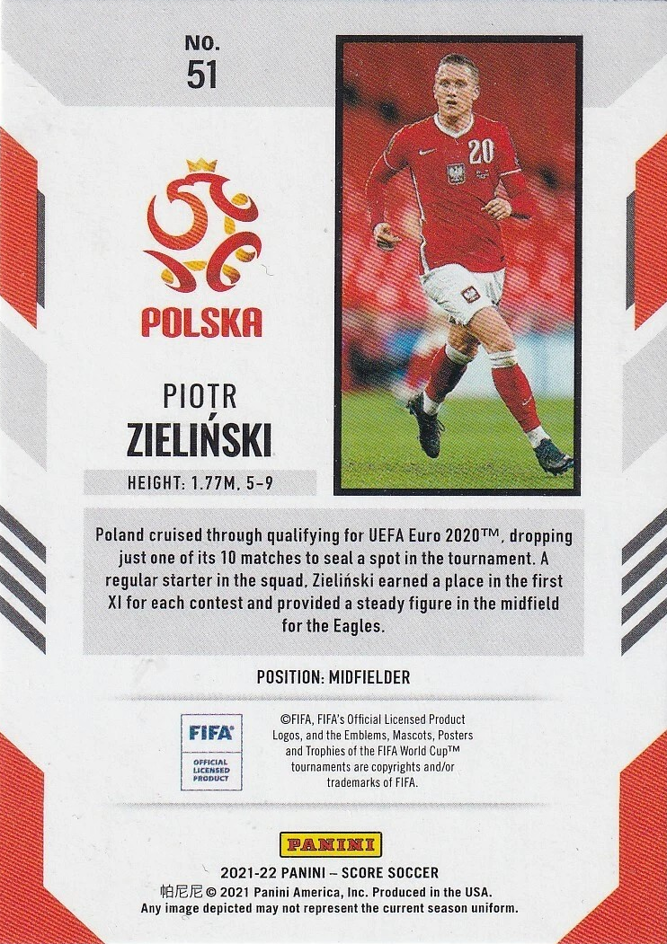 Piotr Zieliński - Score Scocer 21/22