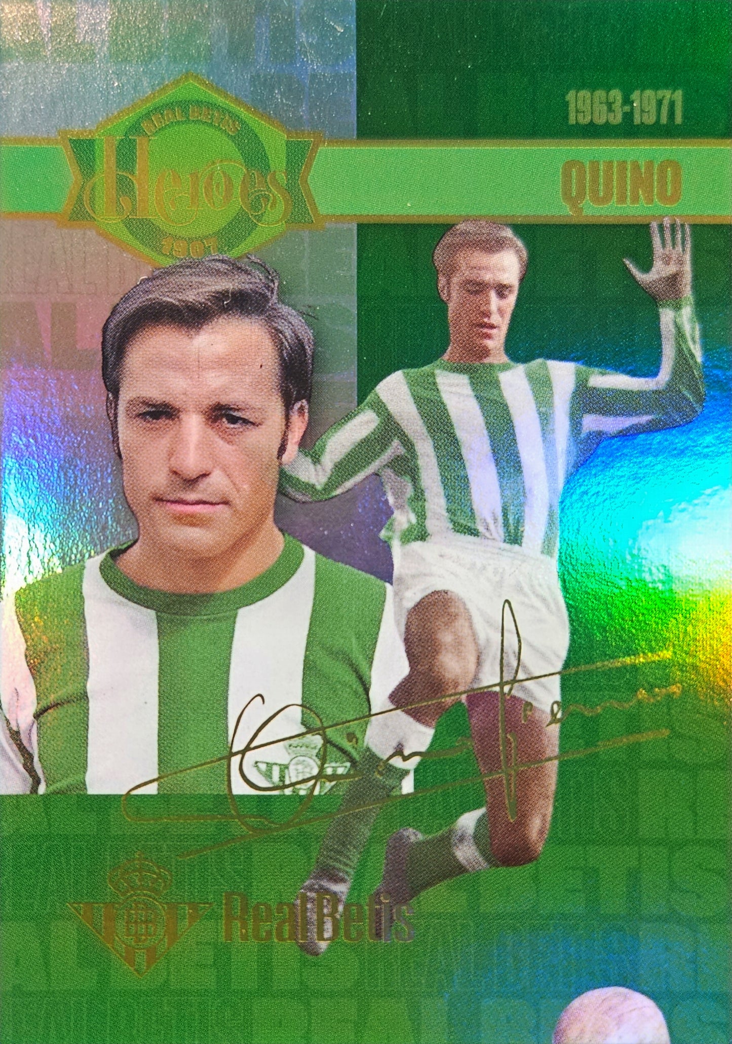 Quino - Real Betis Héroes - La Vida en Verde 2023