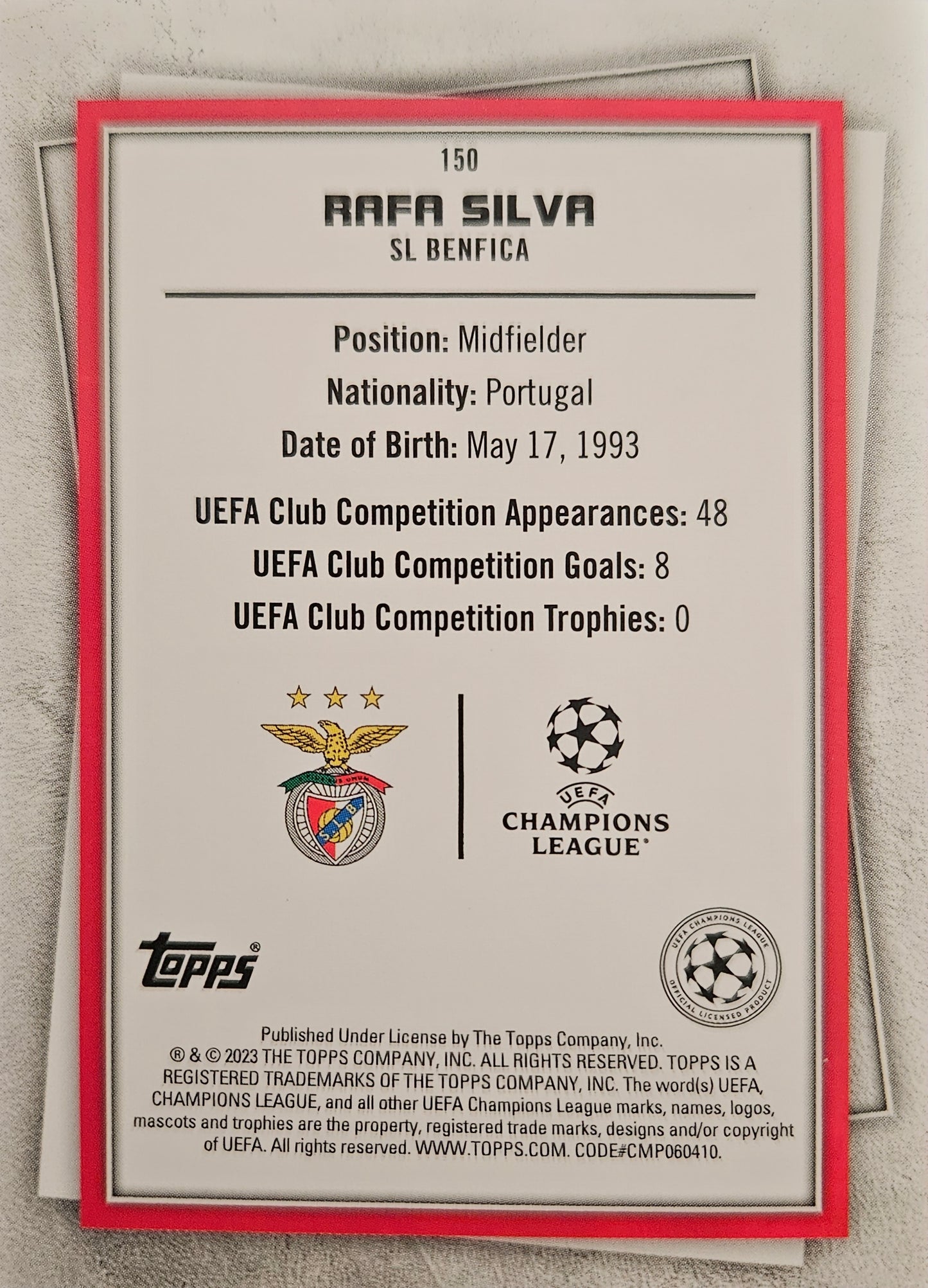 Rafa Silva - Uncommon - SuperStars 22/23