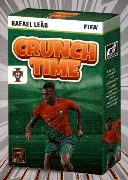 Rafael Leão - Crunch Time - Donruss Soccer 23/24