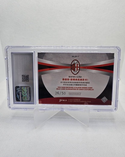 Rafael Leão /50 - CGC 8 - Parche Ineffable - Daka AC Milan 24/25