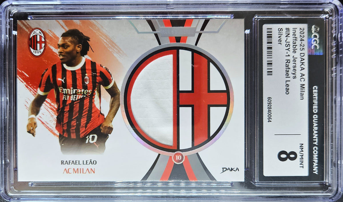 Rafael Leão /50 - CGC 8 - Parche Ineffable - Daka AC Milan 24/25