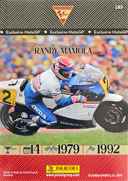 Randy Mamola - Legends Red - MotoGP 2024 75th Anniversary