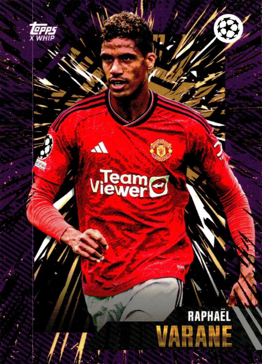 Raphaël Varane - Topps Gold UEFA Club Competitions 23/24