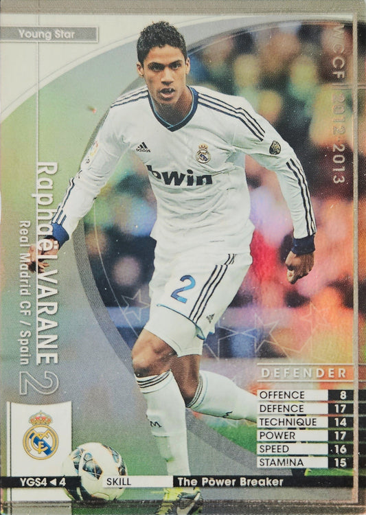 Raphaël Varane - Young Star - WCCF 12/13