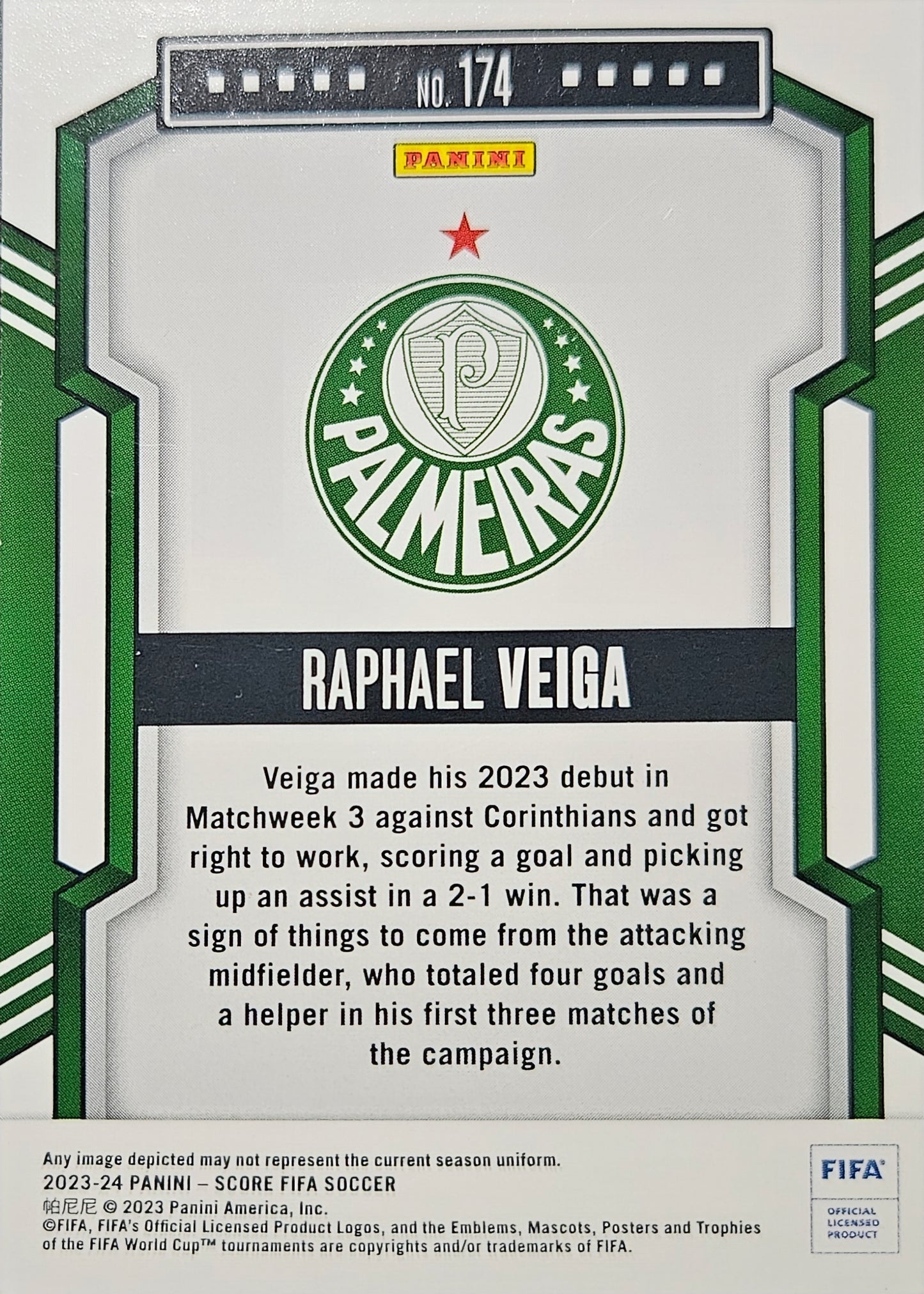 Raphael Veiga (RC) - Score FIFA Soccer 23/24