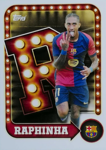 Raphinha - Name in light - Barcelona Collector Tin 25/26