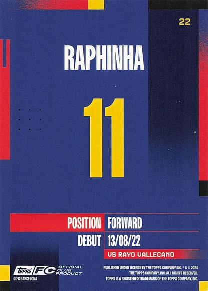 Raphinha - Team Set Barcelona 24/25