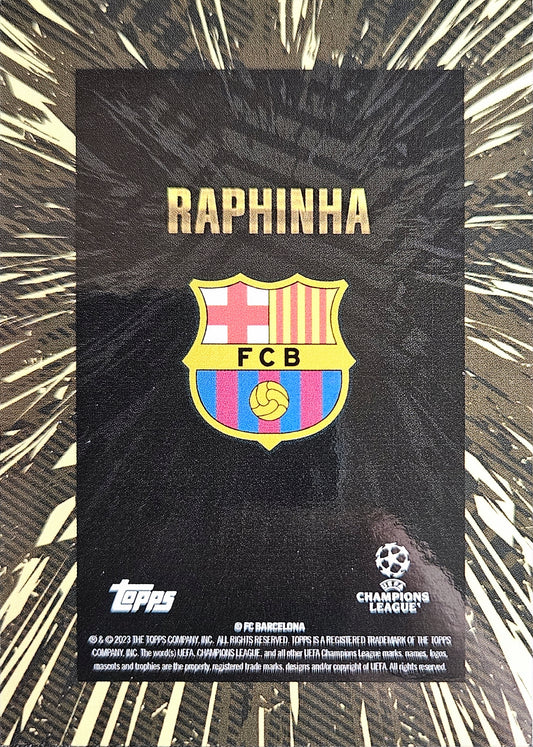 Raphinha - Topps Gold UEFA Club Competitions 23/24