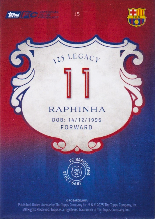Raphinha - 125 aniversario Barcelona