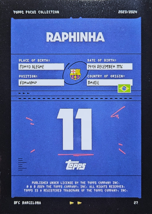 Raphinha - Fireworks - Focus Barcelona 23/24