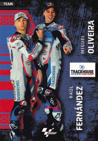 Raúl Fernández y Miguel Oliveira - Team - MotoGP 2024 75th Anniversary